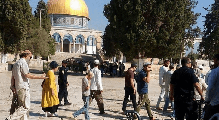 مستوطنون يقتحمون الأقصى عبر باب المغاربة - أرشيفية