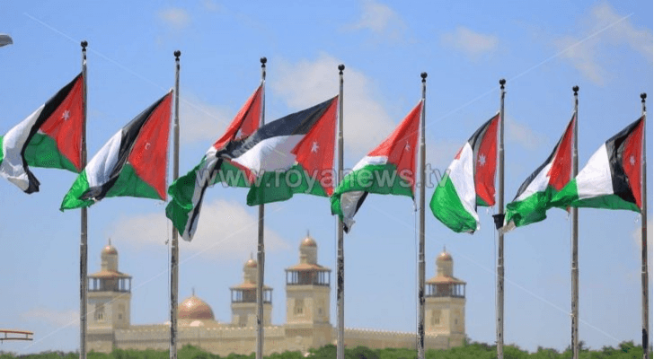 علم الأردن - ارشيفية