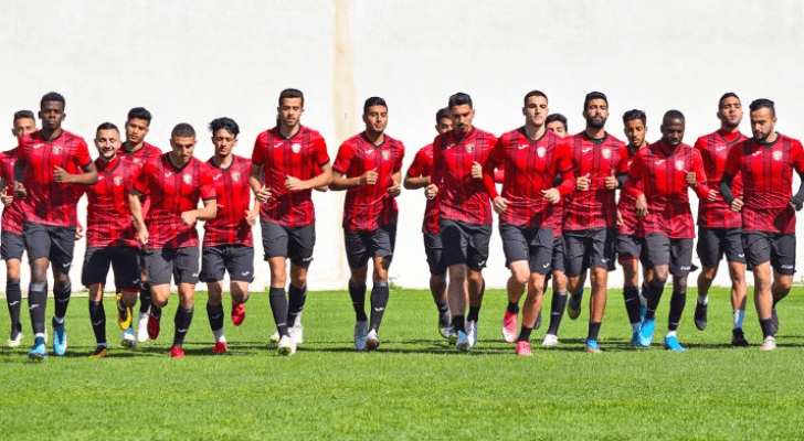 تمرين للمنتخب الوطني الرديف لكرة القدم تحت سن 23 عاما - أرشيفية