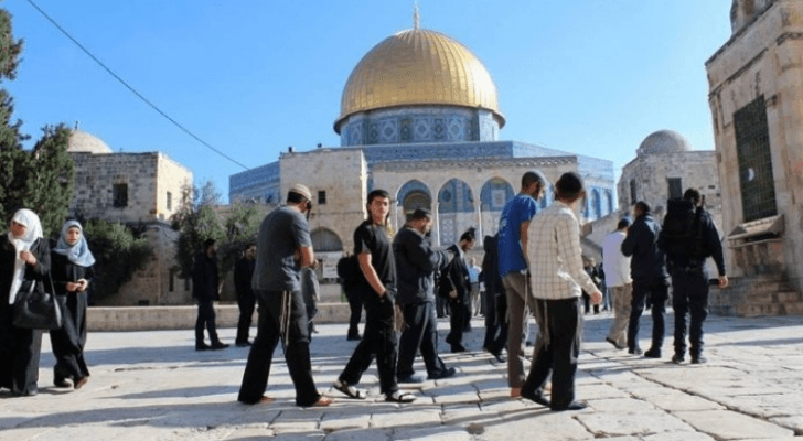 مستوطنون يقتحمون باحات المسجد الأقصى - ارشيفية