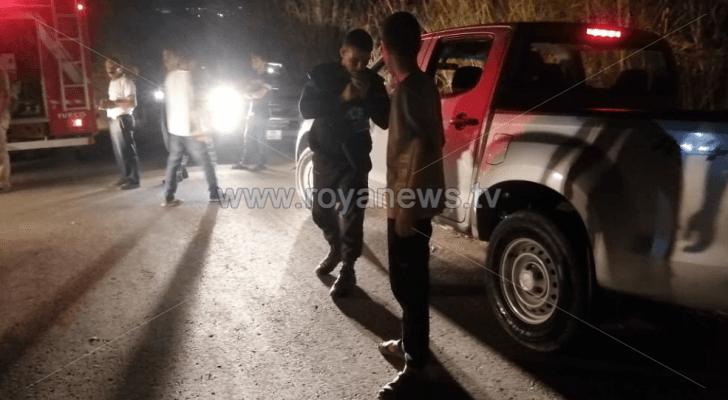 انتشال طفل من بئر ارتوازية في منطقة الكفرين