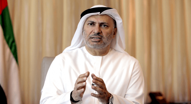 انور قرقاش المستشار الدبلوماسي لرئيس الامارات