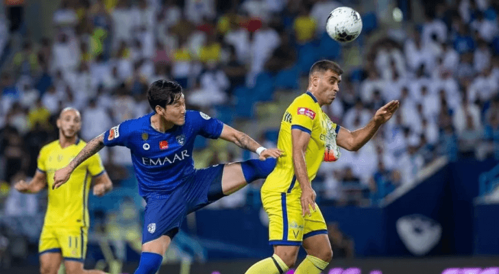 صورة من لقاء سابق بين الهلال والنصر - أرشيفية