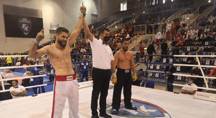 من تأهل 3 لاعبين في المنتخب الوطني للكيك بوكسينج إلى الدور ربع النهائي من بطولة العالم
