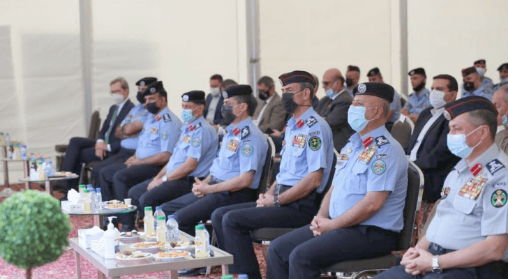 افتتاح الحديقة النباتية في مديرية الأمن العام