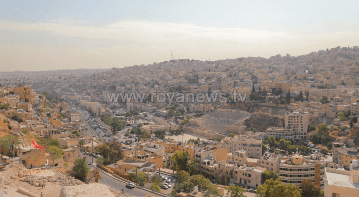 صورة عامة من العاصمة عمان - ارشيفية