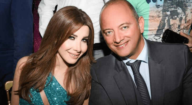 نانسي عجرم وزوجها