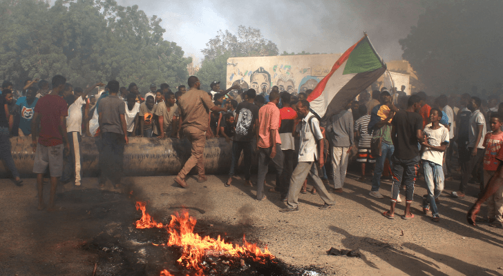 الصورة من التجمعات في السودان