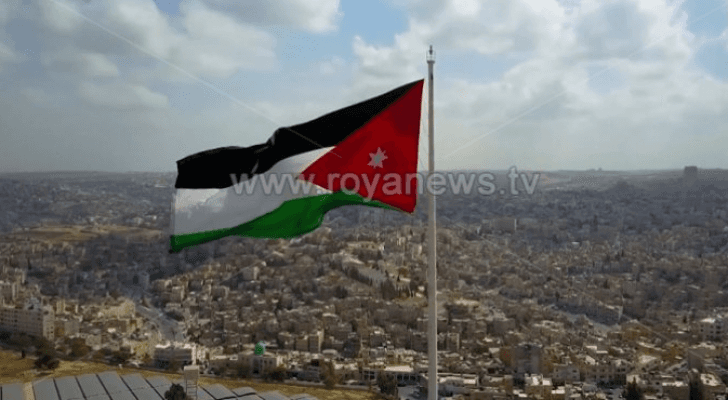 علم الأردن - ارشيفية