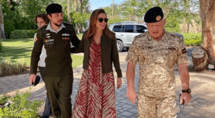 صورة نشرتها جلالة الملكة عبر حسابها على انستغرام