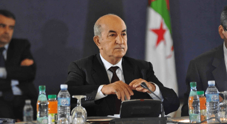 الرئيس الجزائري عبد المجيد تبون