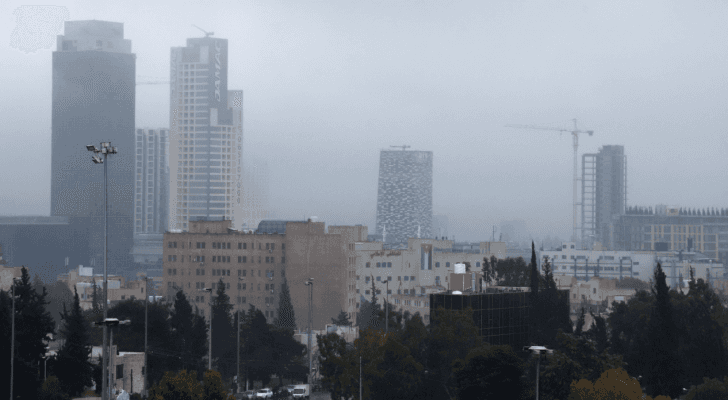 غيوم في العاصمة عمان - أرشيفية