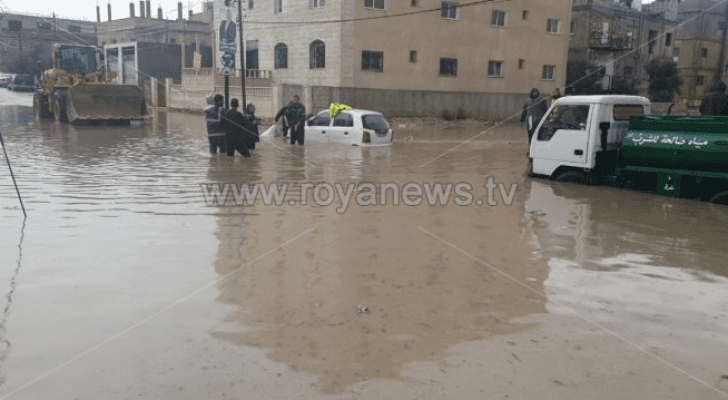 ارتفاع منسوب المياه