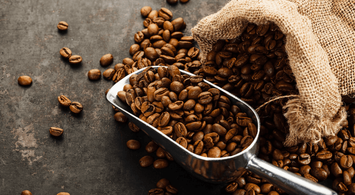 حبوب القهوة