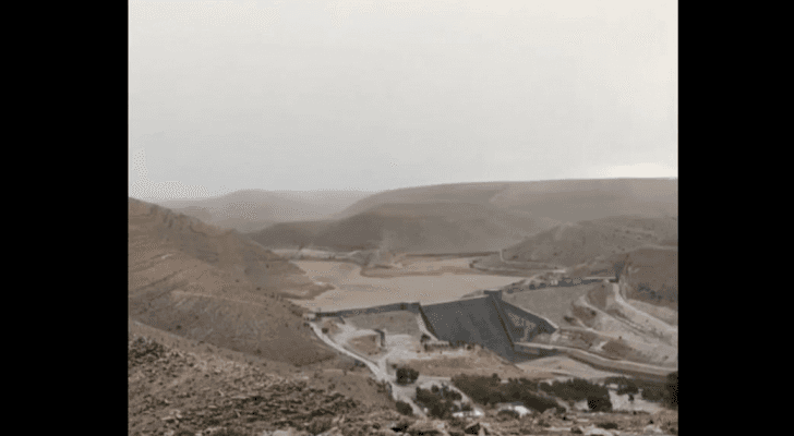 سد الوالة في محافظة مأدبا