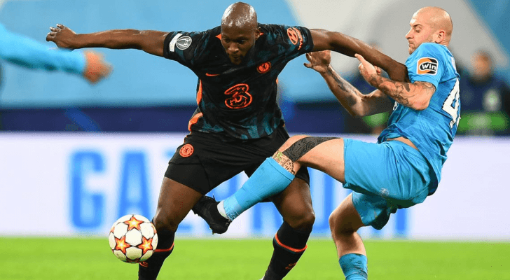 مباراة تشيلسي وزينيت الروسي في دوري أبطال أوروبا