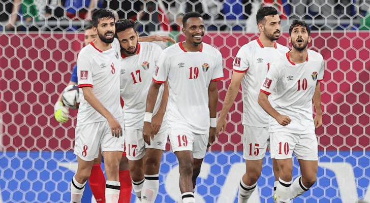 لاعبو المنتخب الوطني لكرة القدم