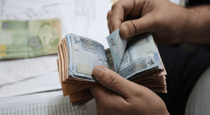 عملة ورقية أردنية - ارشيفية