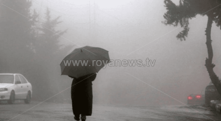 أمطار في العاصمة عمان