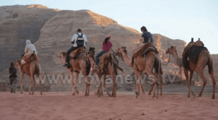 سياح في الأردن