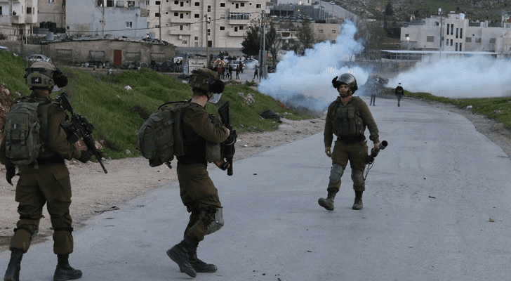 مواجهات بين الفلسطينيين وقوات الاحتلال