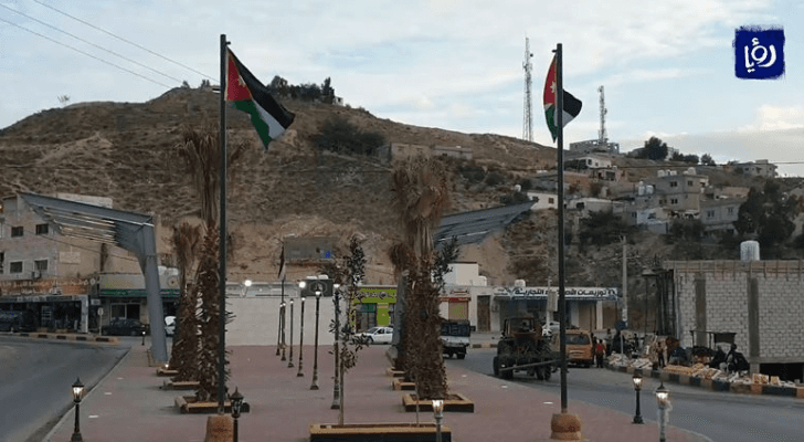 انتهاء المرحلة الأولى من تطوير وسط منطقة الشونة الشمالية في اربد