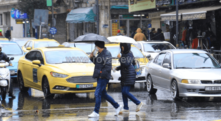 اماطر في منطقة وسط البلد في العاصمة عمان