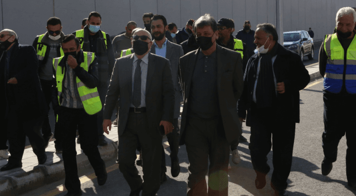 افتتاح أعرض نفق في الأردن