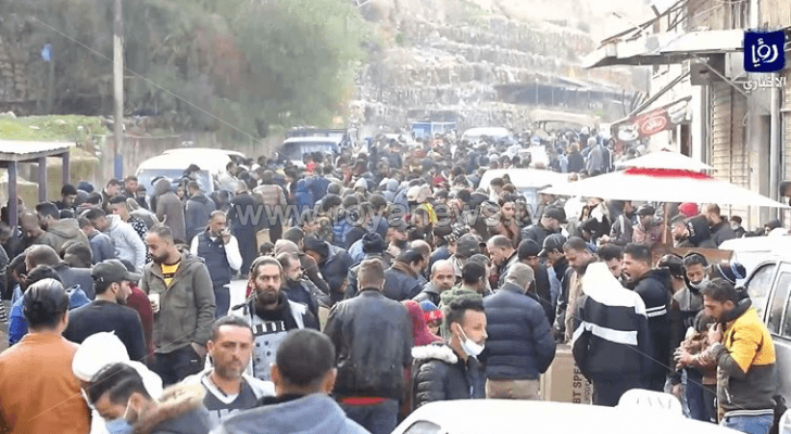 اكتظاظ في أسواق وسط البلد