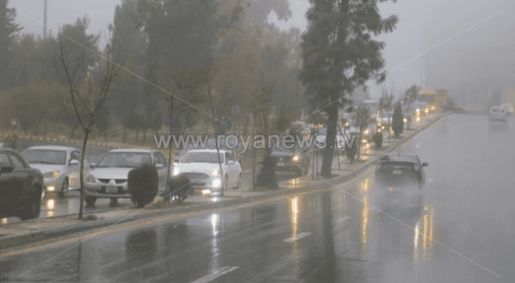 أحد شوارع العاصمة عمان