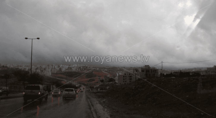 أمطار في العاصمة عمان