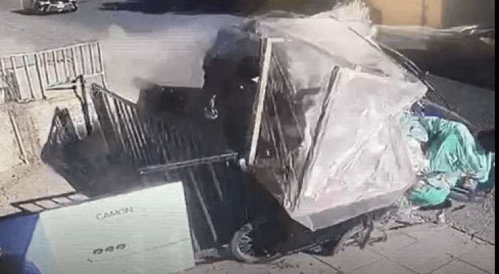 فيديو مرعب لحادث دهس عامل وطن في عمان