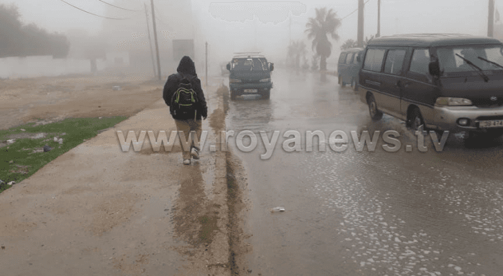 أمطار الأردن