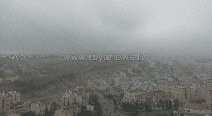 أمطار في العاصمة عمان