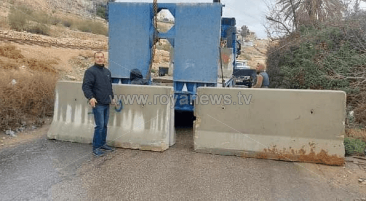 بلدية الرصيفة شارع البساتين احترازيا