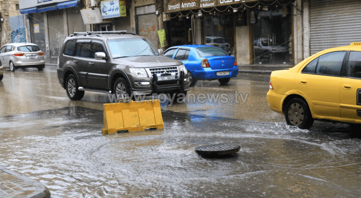 أمطار في العاصمة عمان