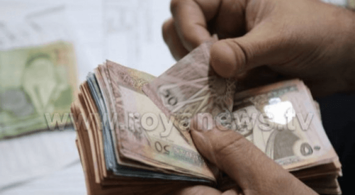 مبالغ نقدية أردنية