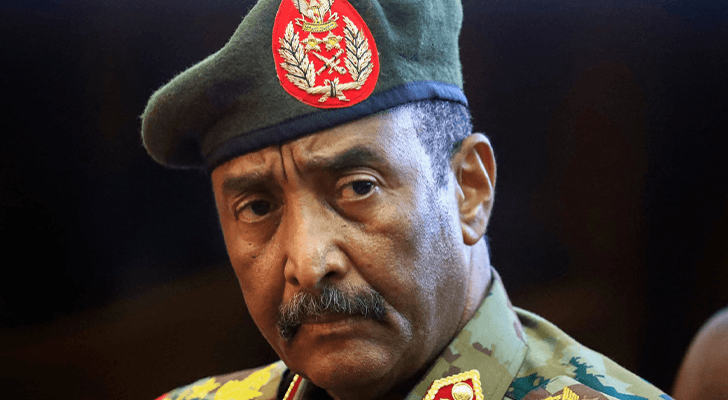 رئيس مجلس السيادة الانتقالي بالسودان الفريق أول ركن عبد الفتاح البرهان