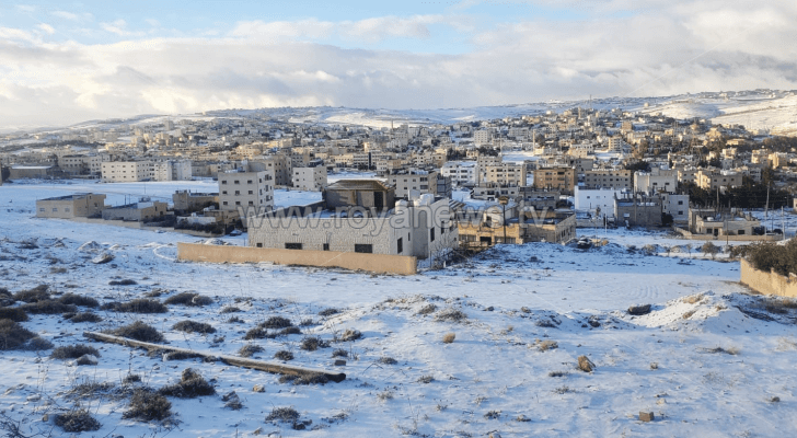 ثلوج الأردن