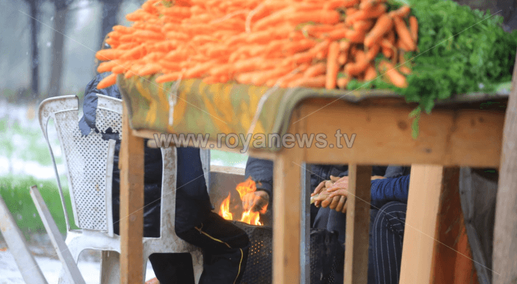 صورة من المنخفض الجوي السابق