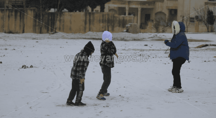 ثلوج الأردن
