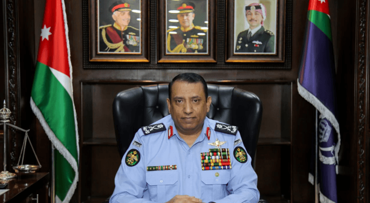 مدير الأمن العام اللواء الركن حسين الحواتمة