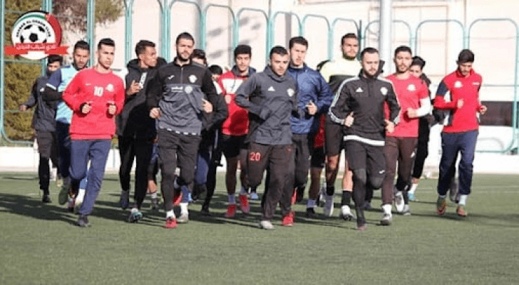 تدريب للاعبي شباب الأردن