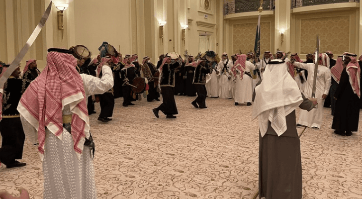 حفل زواج الأمير فهد بن منصور على كريمة الأمير عبد الله بن سعود