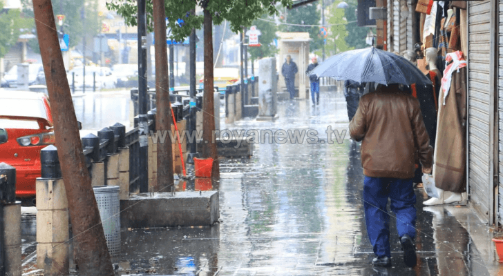أمطار الأردن