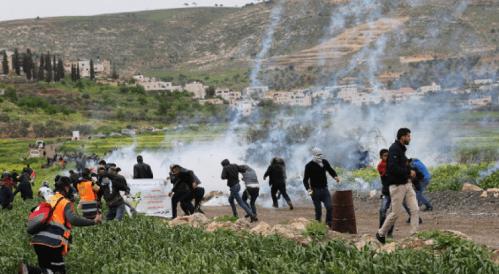 مواجهات بين فلسطينيين وقوات الاحتلال الإسرائيلي - أرشيفية