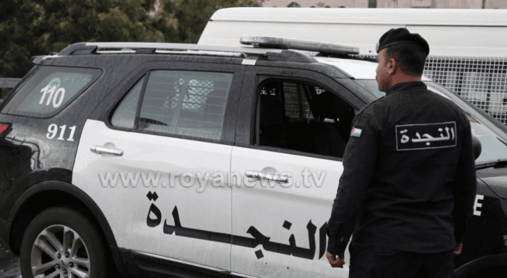 مركبة تابعة لمديرية الأمن العام