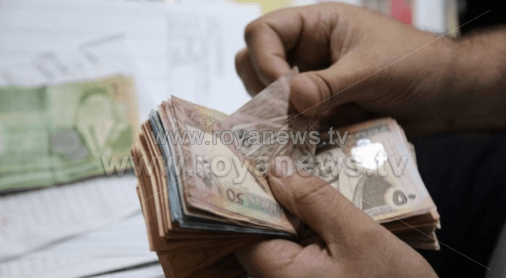 مبالغ نقدية أردنية