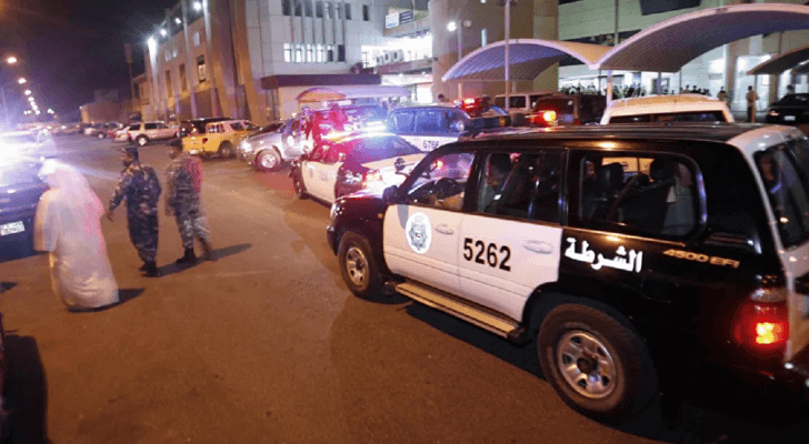 مركبة تابعة للسلطات الأمنية الكويتية