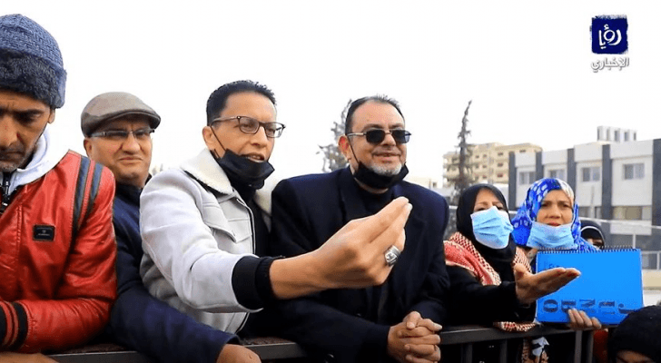جانب من الوقفة